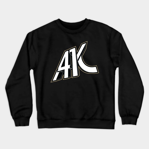 41 Football Logo Crewneck Sweatshirt by MatthewBroussard